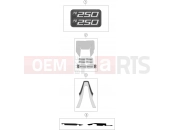 HUSQVARNA 2023 Offroad FE 250 HERITAGE (F2103W5) [EU] DECAL|Frame|08