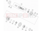 HUSQVARNA 2023 Offroad TE 300 HERITAGE (F2403W5) [EU] TRANSMISSION I - MAIN SHAFT|Engine|33