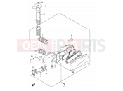 SUZUKI AN125 V (1997) 11 - AIR CLEANER