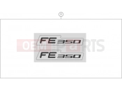 HUSQVARNA 2024 Offroad FE 350 (F2203X4) [EU] DECAL|Frame|08