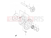 SUZUKI AN125U X (1999) 7 - STARTER CLUTCH