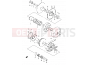 SUZUKI AN125U X (1999) 15 - TRANSMISSION (1)