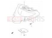SUZUKI AN125U X (1999) 36 - FRONT FENDER