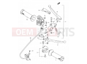 SUZUKI AN125U X (1999) 39 - HANDLE LEVER