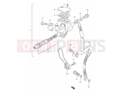SUZUKI AN125U X (1999) 46 - FRONT BRAKE HOSE