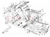 DUCATI 1998 Superbike 916 SPS REAR SHOCK ABSORBER » SWING ARM