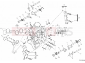 DUCATI 2017 Multistrada 1200 S Touring HORIZONTAL CYLINDER HEAD