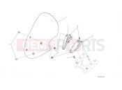 DUCATI Diavel Strada WINDSHIELD