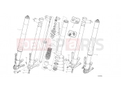 DUCATI 2014 Diavel FRONT FORK