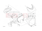 DUCATI 2014 Diavel HEADLIGHT