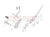 DUCATI 2014 Diavel FOOTRESTS, RIGHT