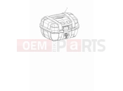 Triumph 2024 Tiger 900 GT Pro 52 L top case (trekker)