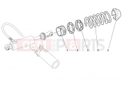 DUCATI 1998 Sporttouring ST2 036 - REAR SHOCK ABSORBER » SWING ARM
