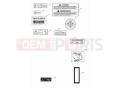 TRIUMPH Bonneville Speedmaster Warning labels