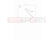 TRIUMPH Bonneville Speedmaster Pannier rail kit, right hand side