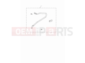 TRIUMPH Bonneville Speedmaster Pannier rail kit, left hand side