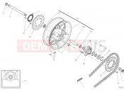DUCATI 2019 Scrambler 1100 REAR WHEEL