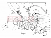 DUCATI 1998 Sporttouring ST2 THROTTLE BODY » INTAKE, CARBURETTOR