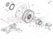Rear wheel - Motoguzzi V85 TT E5+ (EU) 2025