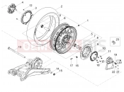 MOTOGUZZI V85 TT Strada E5+ (AU, JP) Rear wheel