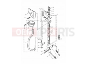 Triumph 2002 THUNDERBIRD Rear Brake Master Cylinder