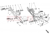 DUCATI 1997 Monster 600 FOOTREST » FRAME