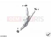 BMW Motorrad BMW 2019 R models R 1250 GS 19 (0J94) Frame guard | Frame guard
