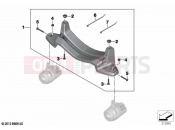 BMW Motorrad BMW 2019 R models R 1250 GS 19 (0J94) Set holder LED additional headlight | Set holder LED additional headlight