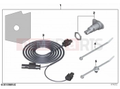 BMW Motorrad BMW 2019 R models R 1250 GS 19 (0J94) Retrofit kit, socket | Retrofit kit, socket