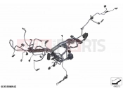 BMW Motorrad BMW 2019 R models R 1250 GS 19 (0J94) Main wiring harness | Main wiring harness