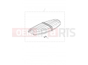 Triumph 2024 Scrambler 900 Seat, Bench, Ribbed