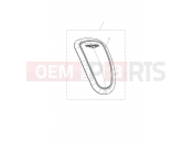 Triumph 2024 Scrambler 900 Kit, Tank Pad Rubber