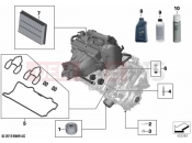 BMW Motorrad BMW 2024 M models M 1000 XR (0E91, 0E93) Service, engine oil / inspection