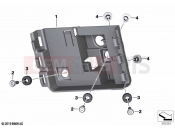 BMW Motorrad BMW 2024 M models M 1000 XR (0E91, 0E93) Bracket, control unit