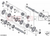 BMW Motorrad BMW 2024 M models M 1000 XR (0E91, 0E93) Transmission shafts
