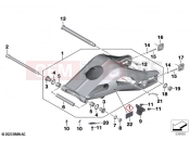 BMW Motorrad BMW 2024 M models M 1000 XR (0E91, 0E93) Rear trailing arm