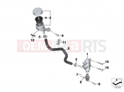 BMW Motorrad BMW 2024 M models M 1000 XR (0E91, 0E93) Brake master cylinder