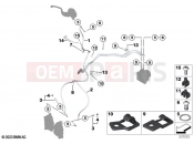 BMW Motorrad BMW 2024 M models M 1000 XR (0E91, 0E93) Brake lines, front