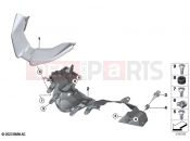 BMW Motorrad BMW 2024 M models M 1000 XR (0E91, 0E93) Front-fairing panel bottom