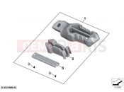 BMW Motorrad BMW 2024 M models M 1000 XR (0E91, 0E93) Rear footrests  2