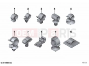 BMW Motorrad BMW 2024 M models M 1000 XR (0E91, 0E93) Tubing support