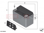 BMW Motorrad BMW 2024 M models M 1000 XR (0E91, 0E93) Lithium-ion battery