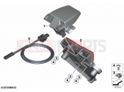 BMW Motorrad BMW 2024 M models M 1000 XR (0E91, 0E93) Number-plate light LED