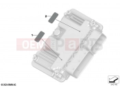 BMW Motorrad BMW 2024 M models M 1000 XR (0E91, 0E93) Reminder label, engine control unit