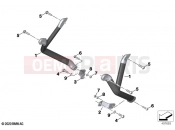 BMW Motorrad BMW 2024 M models M 1000 XR (0E91, 0E93) Engine protection bar carbon