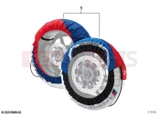 BMW Motorrad BMW 2024 M models M 1000 XR (0E91, 0E93) Tyre heater