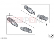 BMW Motorrad BMW 2024 M models M 1000 XR (0E91, 0E93) Footrests