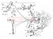 DUCATI 1997 Supersport 600 SS REAR BRAKE SYSTEM » BRAKING SYSTEM