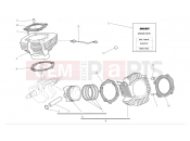 DUCATI Monster 1100 S Cylinders - pistons