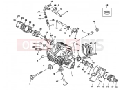 DUCATI 1997 Supersport 750 SS VERTICAL CYLINDER HEAD » VALVE DRIVE
